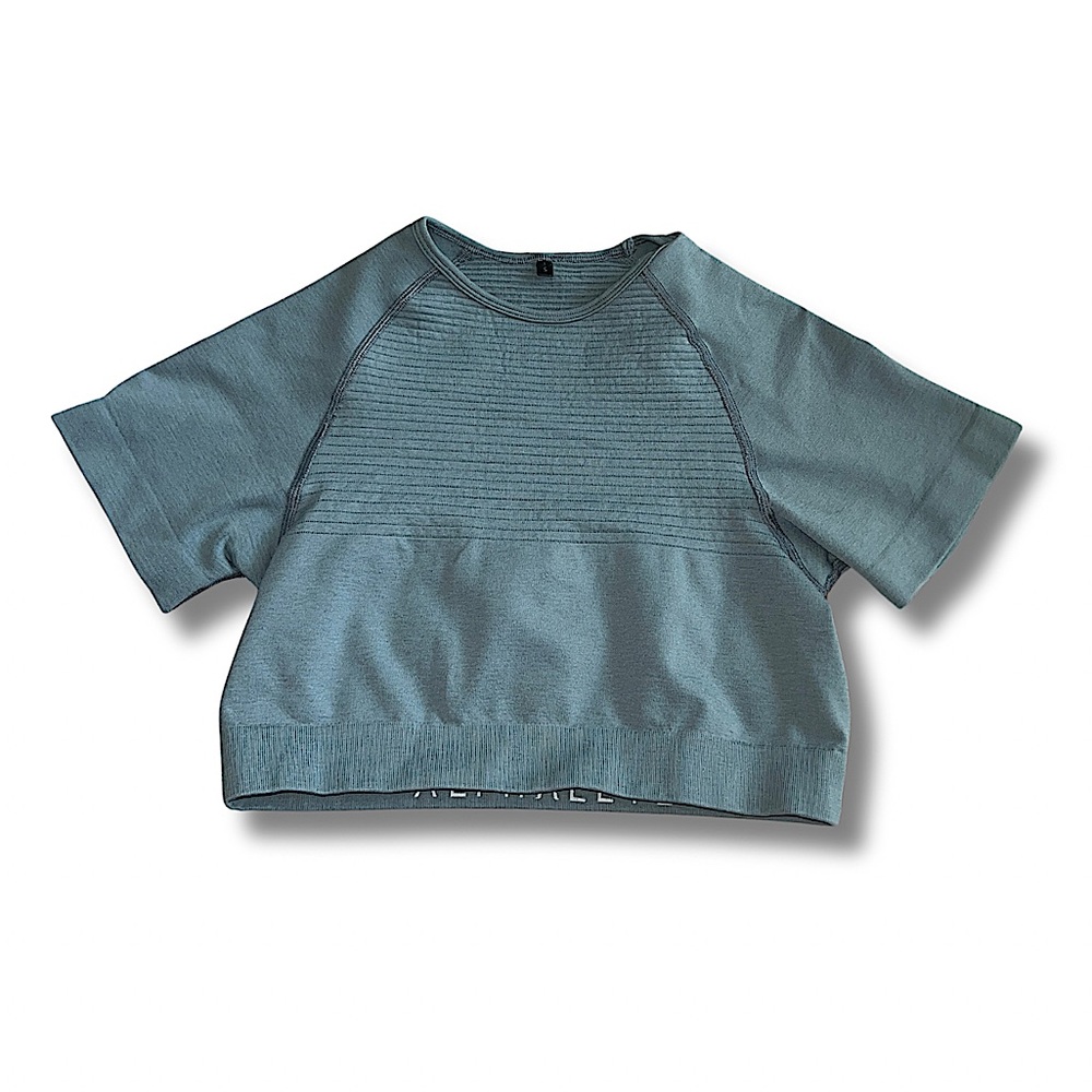 (S) - Grey Alphalete Crop Top